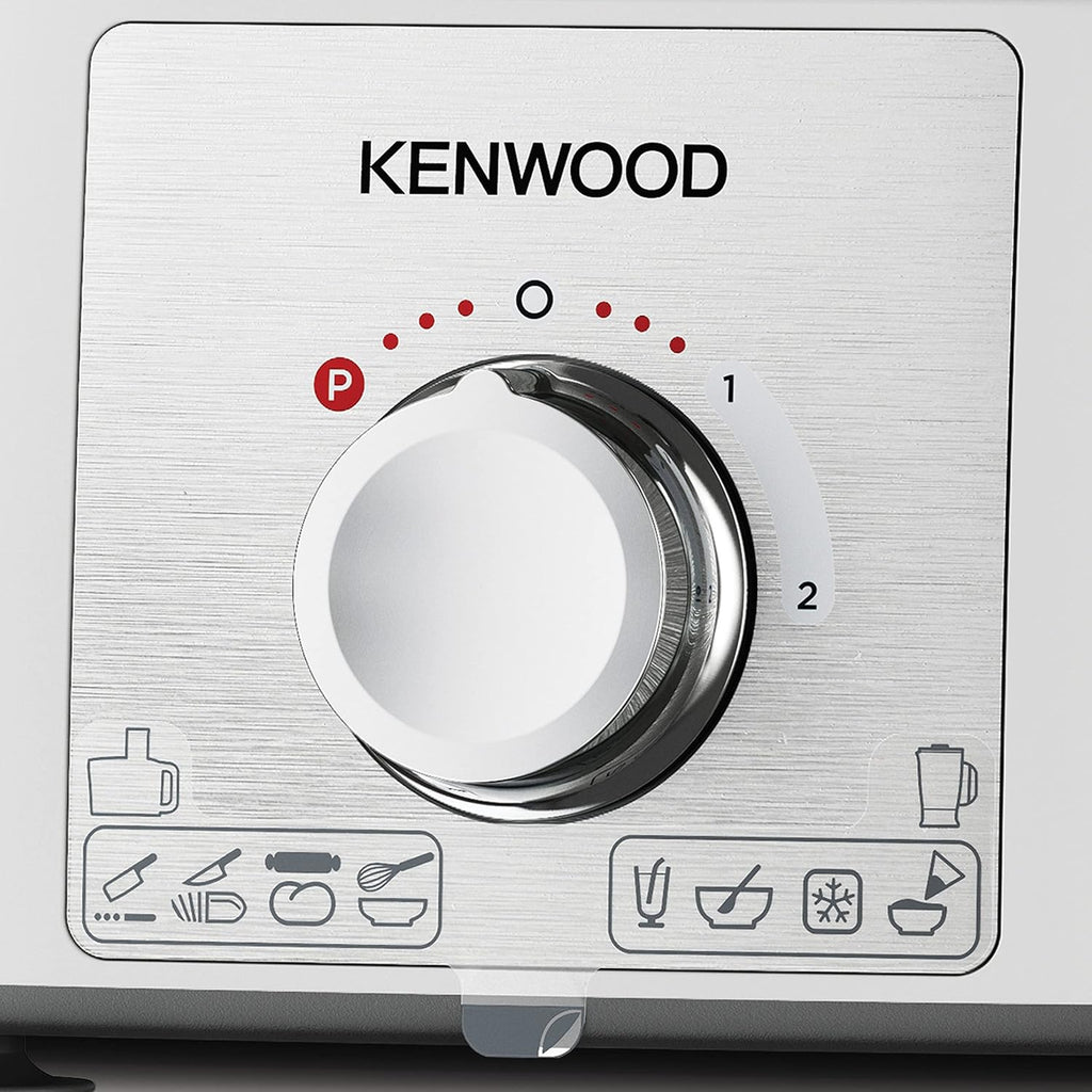 Kenwood Food Processor Multi-Functional  1000W | 3L Bowl, Blender, Grinder & Whisk | FDP65.400WH