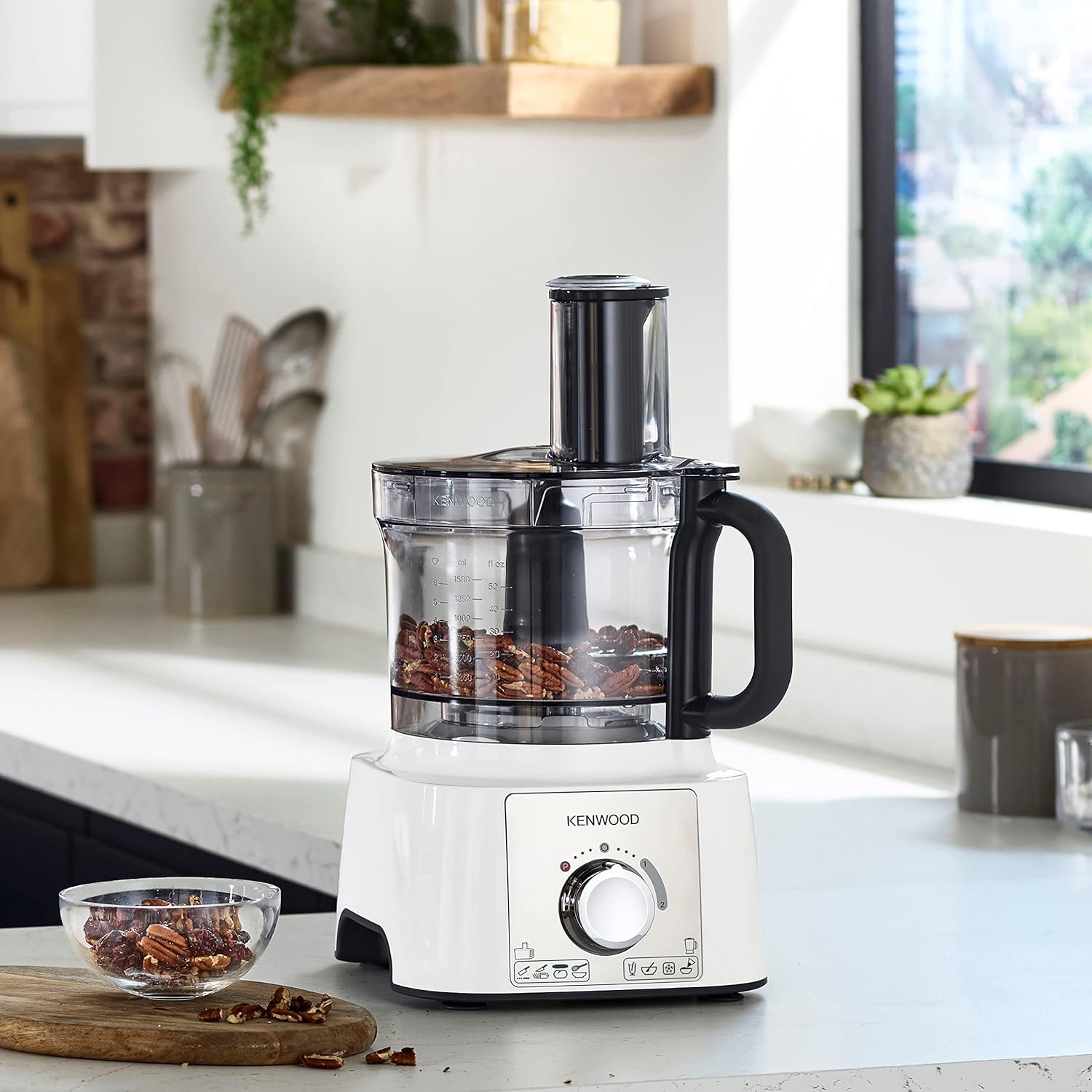 Kenwood Food Processor Multi-Functional  1000W | 3L Bowl, Blender, Grinder & Whisk | FDP65.400WH