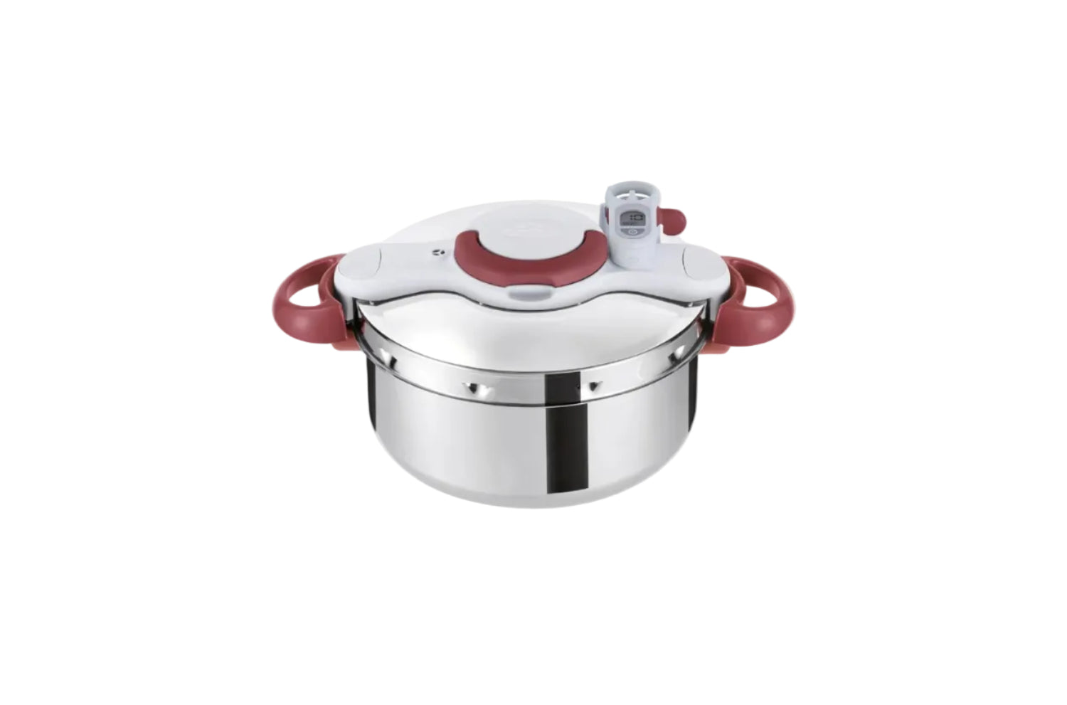 Tefal Pressure Cooker ClipsoMinut' Perfect 6L | Stainless Steel, Timer, Steamer Basket | P4620733