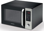 Kenwood Microwave Oven with Grill 30L – 1000W, Digital Display, 5 Power Levels, Auto Menu, Defrost, Black/Silver | MWM30.000BK