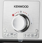 Kenwood Food Processor MultiPro Express 1000W | 3L Bowl, 2 Speeds + Pulse, Safety Lock | FDP65.750WH
