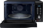 Samsung Microwave 32L Combination 900W – HotBlast, Slim Fry, Wide Grill, Crusty Plate, Black, MC32K7055CK