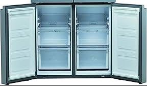 Mirage  Four Door Refrigerator Inverter White Pure Glass No Frost 630L | MR-FRW731INV