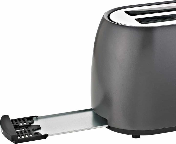 HAEGER Toaster 2-Slot Digital Toaster – 800W, Black & Stainless Steel | TO-08D.012A