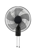 Farco Wall Fan 18"  – 60W, 3 Speeds, Copper Motor, Black – FW1810