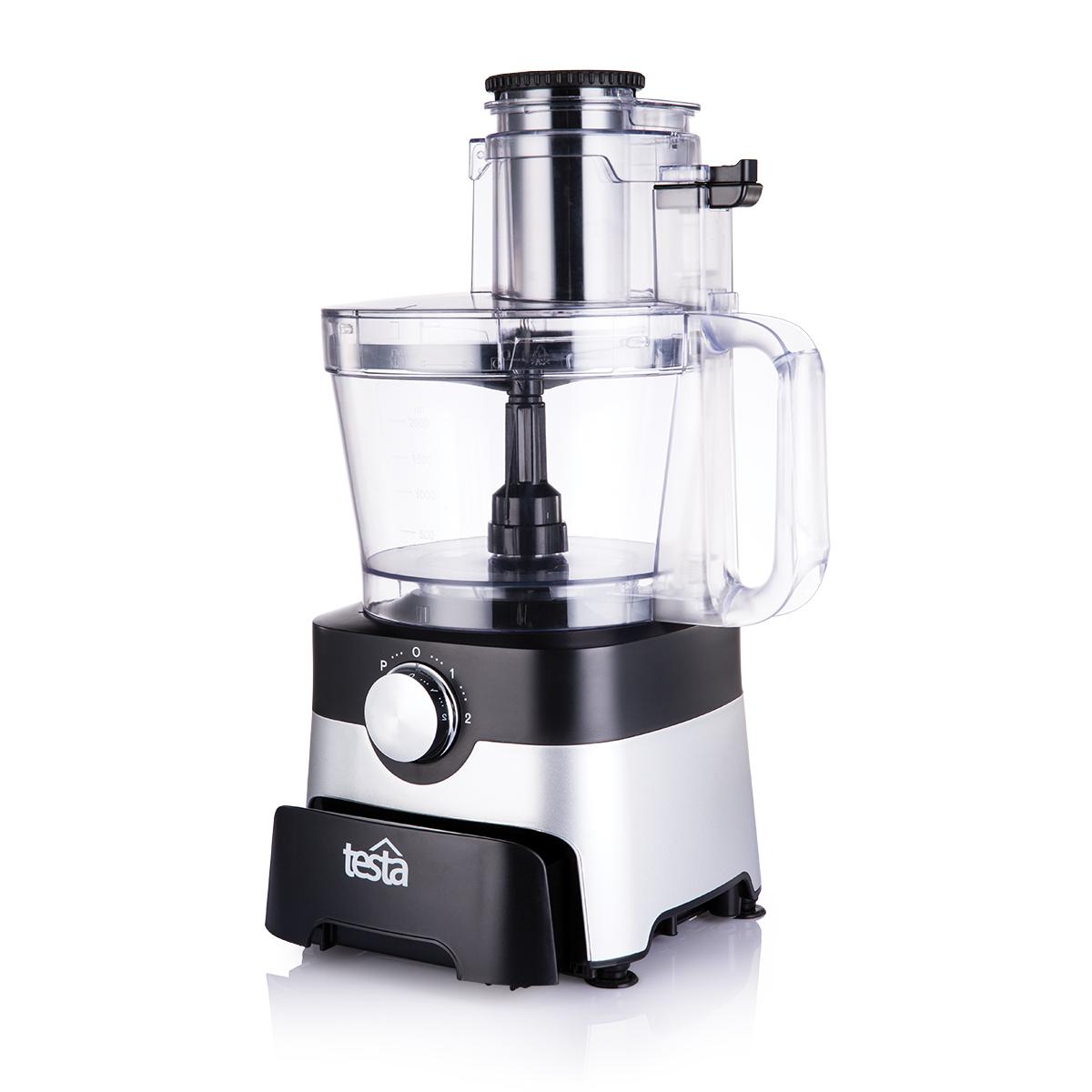 Testa Food processor 9 in 1, 1000 Watt, 2312035006