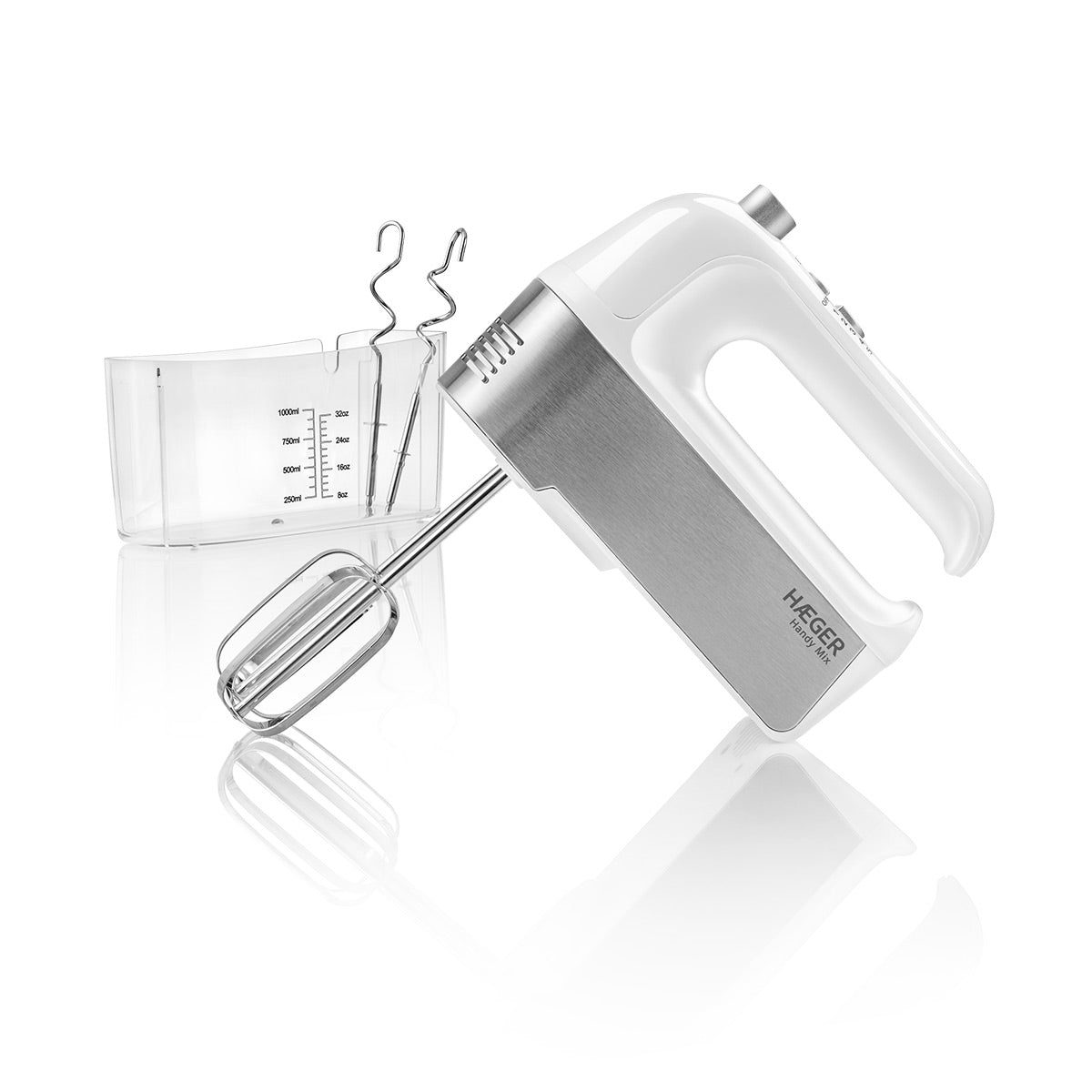 HAEGER Hand Mixer – 300W, 5 Speeds + Turbo | BL-3HW.015A