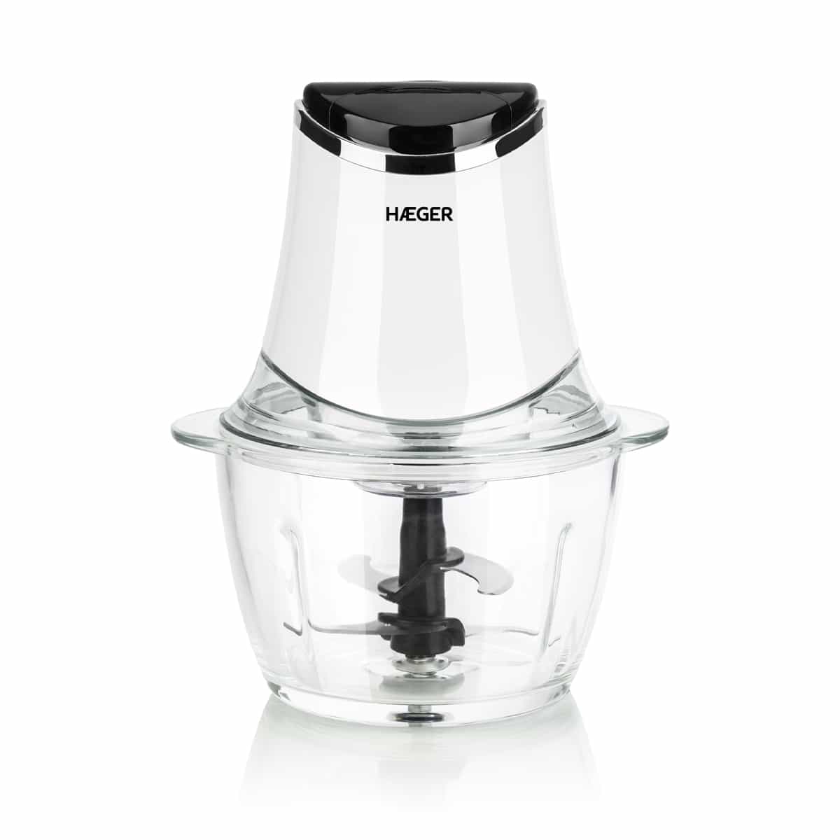 HAEGER Chopper Glass Electric Food Chopper – 300W, 1.2L | CH-30W.007A
