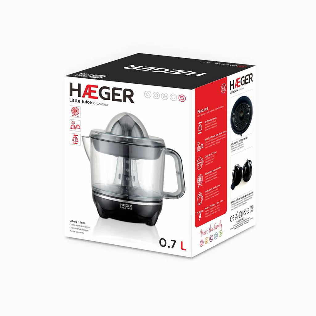 Haeger Little Juice Electric Citrus Squeezer 25W – CJ-025.006A