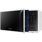 Samsung Solo Microwave 23L – Quick Defrost, Ceramic Enamel, LED, White, MS23K3513AW