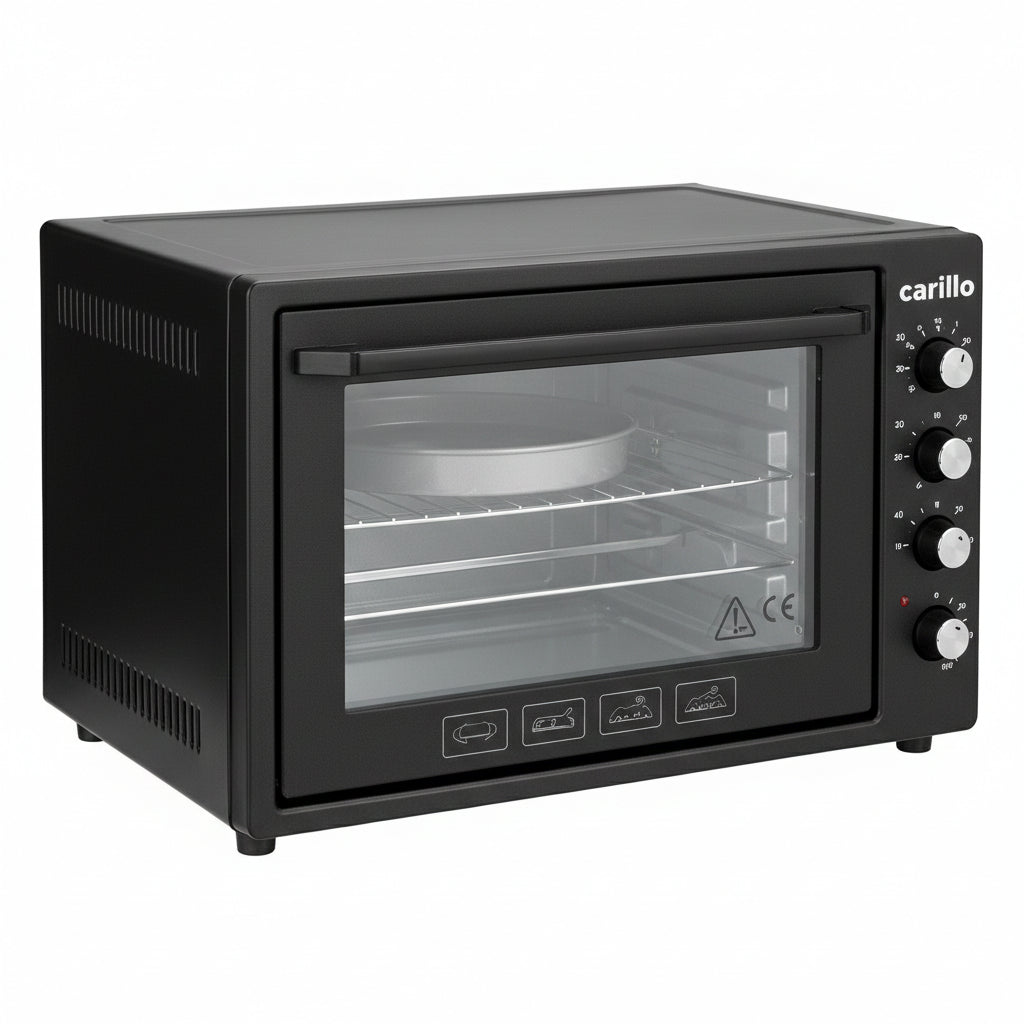 Carillo Electric Oven 75L | Turbo Convection, Double Glass, 300°C | CREO75LDG