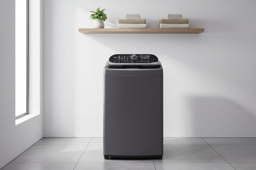 Campomatic Top Load Washer 23Kg with Built-In Heater | Inverter DD Motor | Anthracite, TL23HDD