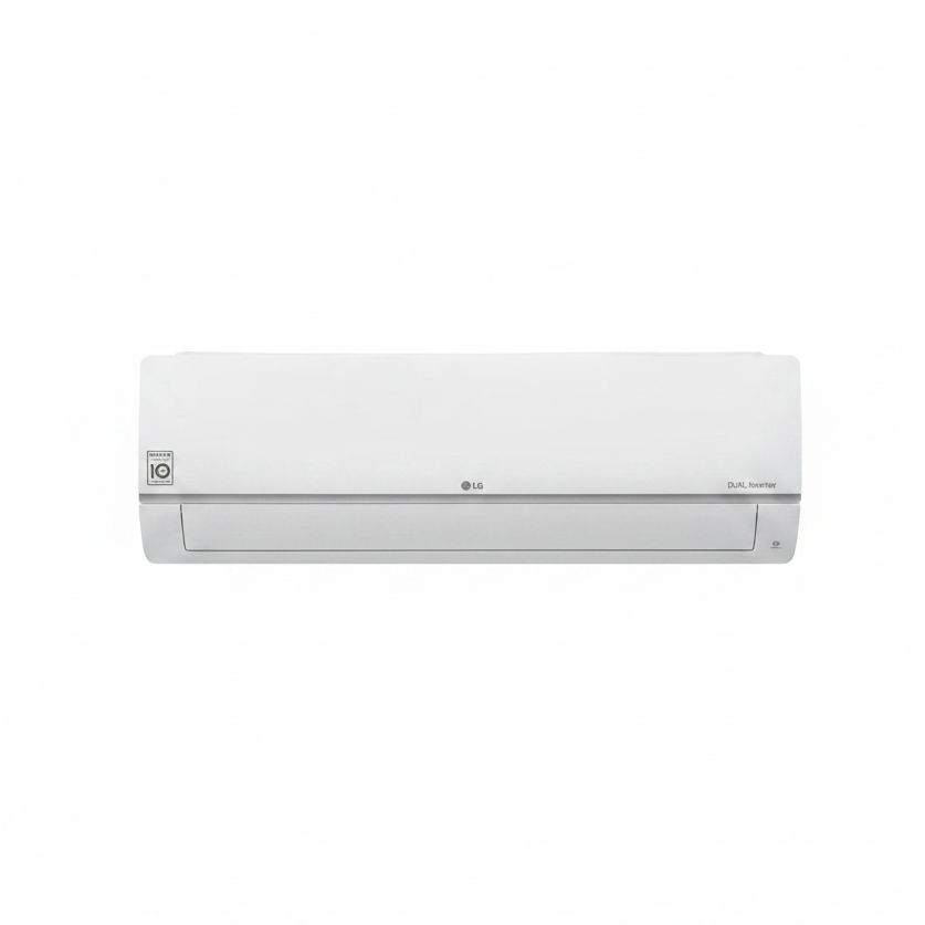 مكيف ال جي، 24000 وحدة حرارية بريطانية، تحكم بالتروس، ضاغط مزدوج العاكس DUAL Inverter™، S4-W24K23AE أبيض