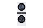 LG WashTower™ غسالة تعبئة أمامية 21 كغ غسيل / 16 كغ تجفيف - أبيض، WT2116WRK