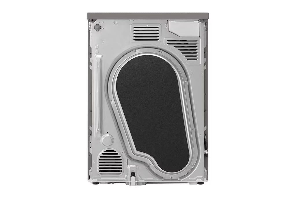 مجفف إل جي DUAL Inverter Heat Pump™ Dryer سعة 9 كجم - فضي بلاتيني، RH90V9PV8N