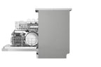 غسالة صحون LG ‏QuadWash™ قائمة بذاتها – 14 إعداد مكان، فضي برايم، DFC612FV