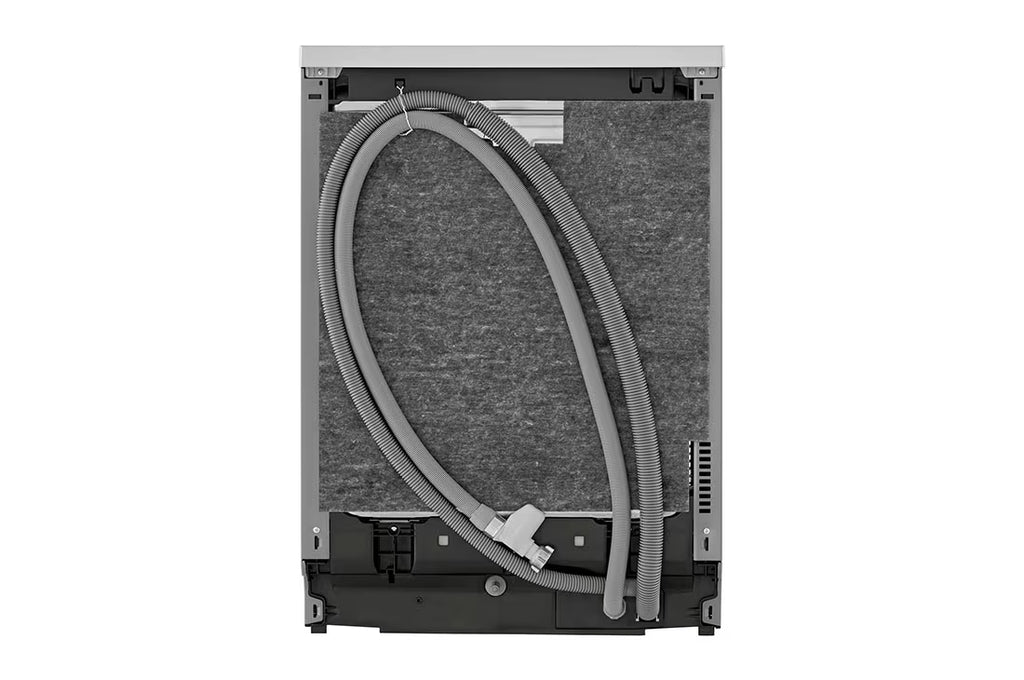 غسالة صحون LG ‏QuadWash™ قائمة بذاتها – 14 إعداد مكان، فضي برايم، DFC612FV