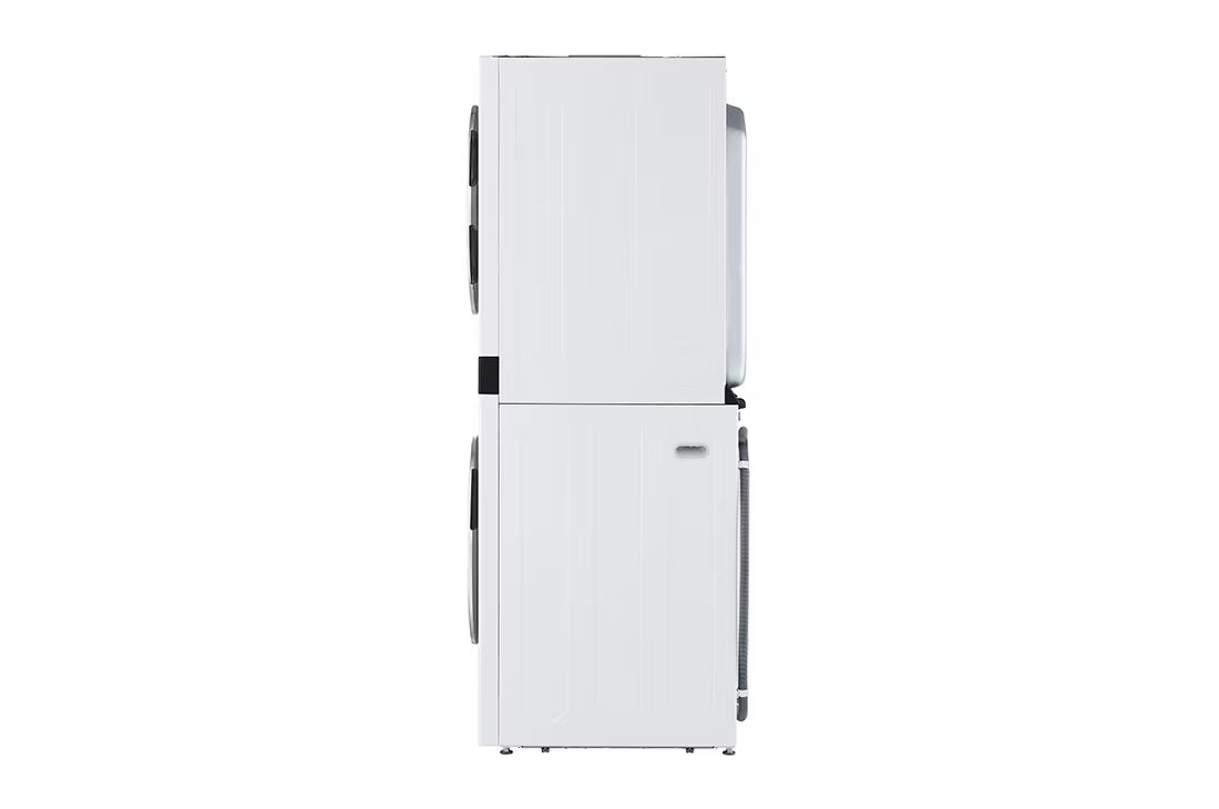 LG WashTower™ غسالة تعبئة أمامية 21 كغ غسيل / 16 كغ تجفيف - أبيض، WT2116WRK