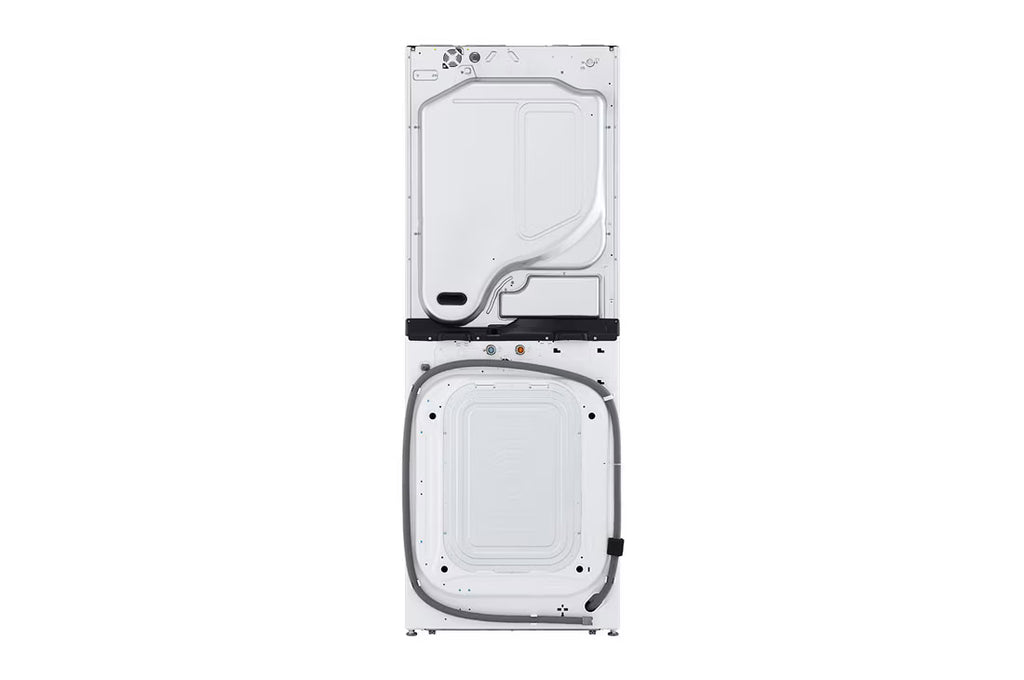 LG WashTower™ غسالة تعبئة أمامية 21 كغ غسيل / 16 كغ تجفيف - أبيض، WT2116WRK