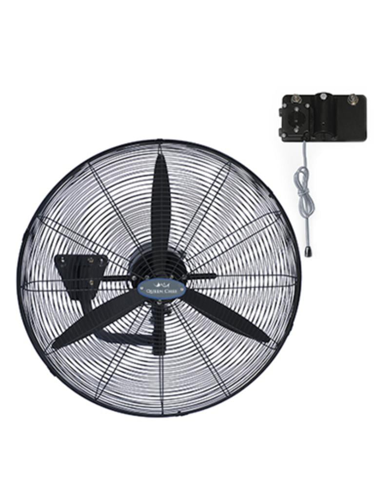 Queen Chef Wall Fan Industrial  – 187W, 26", 3 Speeds | DFP-650-TW