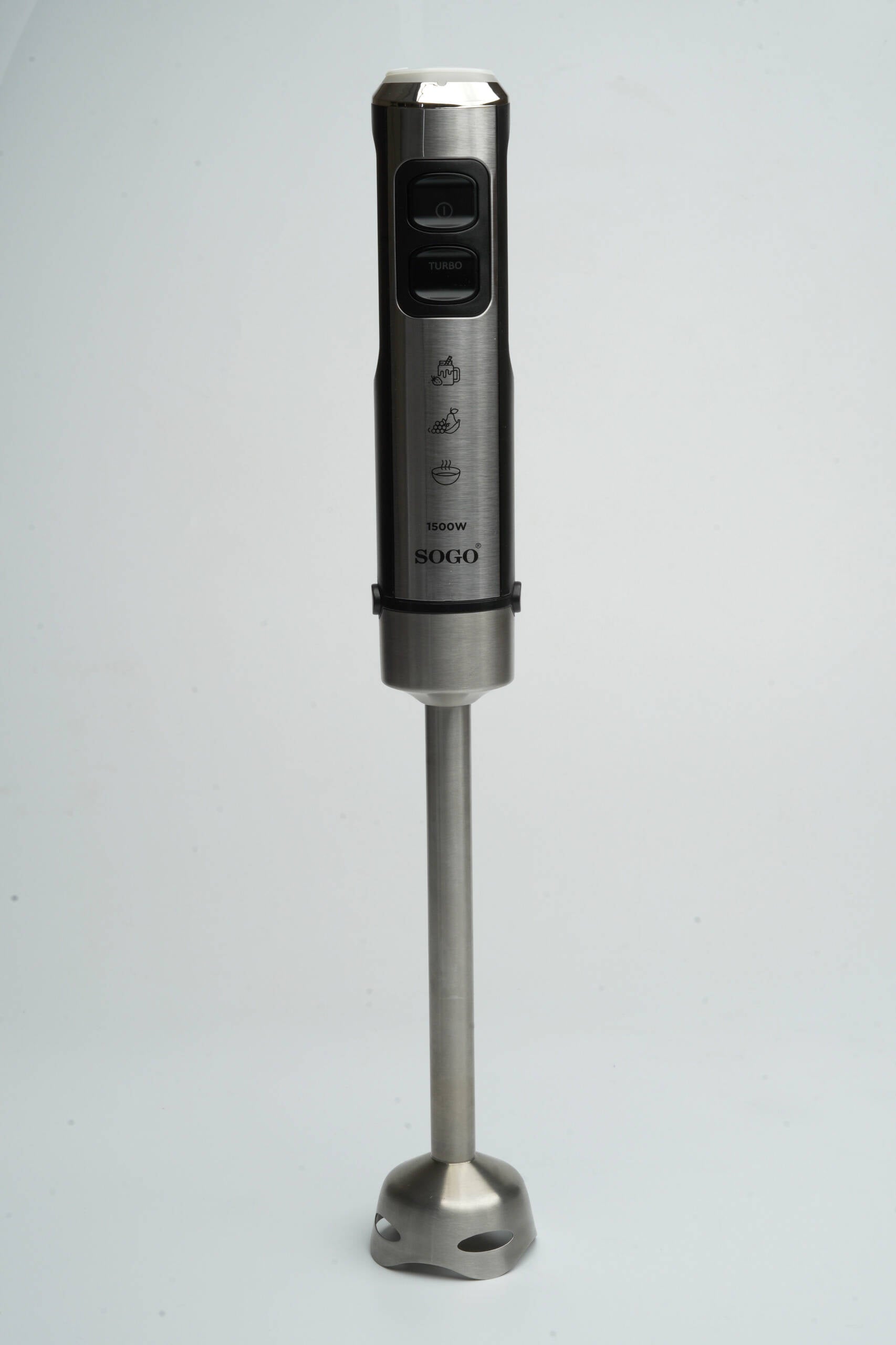 SOGO Hand Blender – 1500W, 23-Speed, Titanium Blades, 800ml BPA-Free Jug – BAT-SS-14475