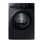 Samsung Heat Pump Condenser Dryer 9 KG Black – WiFi, Diamond Drum, Optimal Dry, DIT Motor | DV90DG52A0ABEU