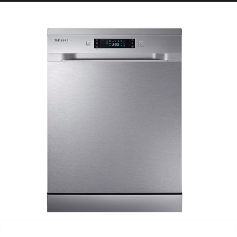 غسالة أطباق سامسونج، تتسع لـ 14 طقم أطباق، موديل DW60M5070FS، فضية اللون