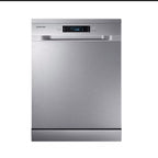 غسالة أطباق سامسونج، تتسع لـ 14 طقم أطباق، موديل DW60M5070FS، فضية اللون