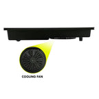 KB ELEMENTS 2000W Induction Cooker – Black Crystal Glass Touch Control (ELK101P)