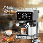 KB Elements Coffee Machine, 3-in-1 Espresso , Multi Sparo, ELK204CB