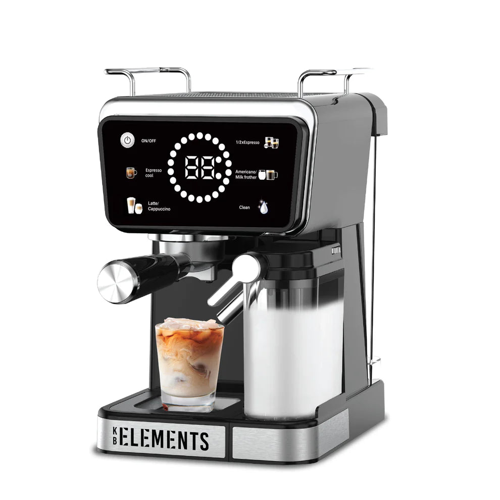 KB Elements Coffee Machine, 3-in-1 Espresso , Multi Sparo, ELK204CB