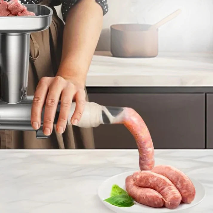 KB ELEMENTS Stainless Steel Stand Mixer 7.5L – 4-in-1 with Blender, Grinder & Attachments (ELK75LP)