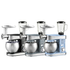 KB ELEMENTS Stainless Steel Stand Mixer 7.5L – 4-in-1 with Blender, Grinder & Attachments (ELK75LP)