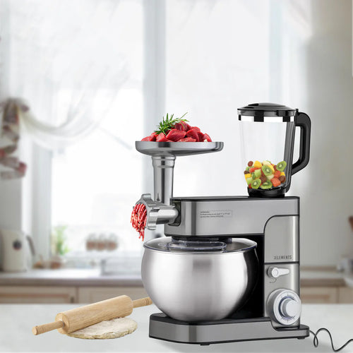 KB ELEMENTS 3-in-1 Kitchen Stand Mixer 8.5L – Stainless Steel, Blender & Grinder (ELK85LM)