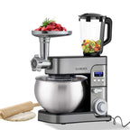 KB ELEMENTS 4-in-1 Stainless Steel Stand Mixer 8.5L – Blender, Grinder & Spiral Cutter (ELK85LP)