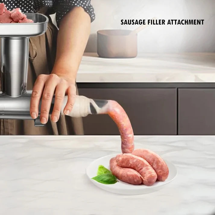 KB ELEMENTS 4-in-1 Stainless Steel Stand Mixer 8.5L – Blender, Grinder & Spiral Cutter (ELK85LP)