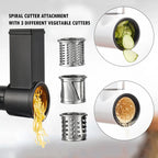 KB ELEMENTS 4-in-1 Stainless Steel Stand Mixer 8.5L – Blender, Grinder & Spiral Cutter (ELK85LP)