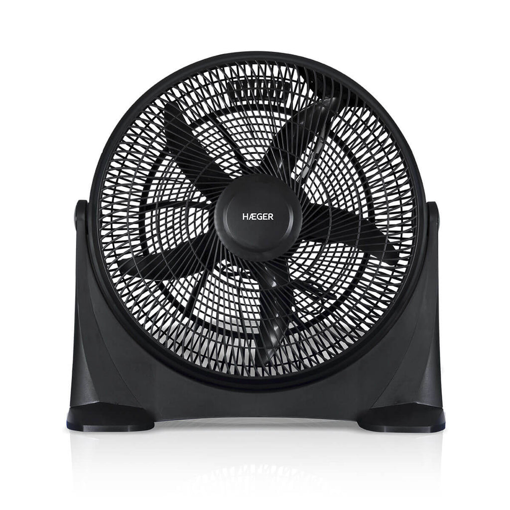 HAEGER Fan Semi-Industrial Floor – 90W, 3 Speeds, Ø50cm – Hover Wind – FF-020.007A