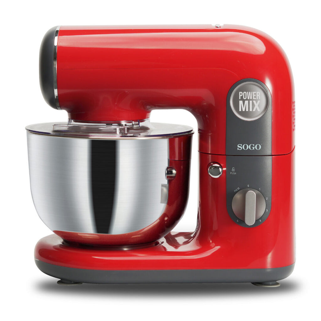 SOGO Stand Mixer – 5L, 1000W, 6 Speeds, Turbo, 3 Accessories – BAT-SS-14510