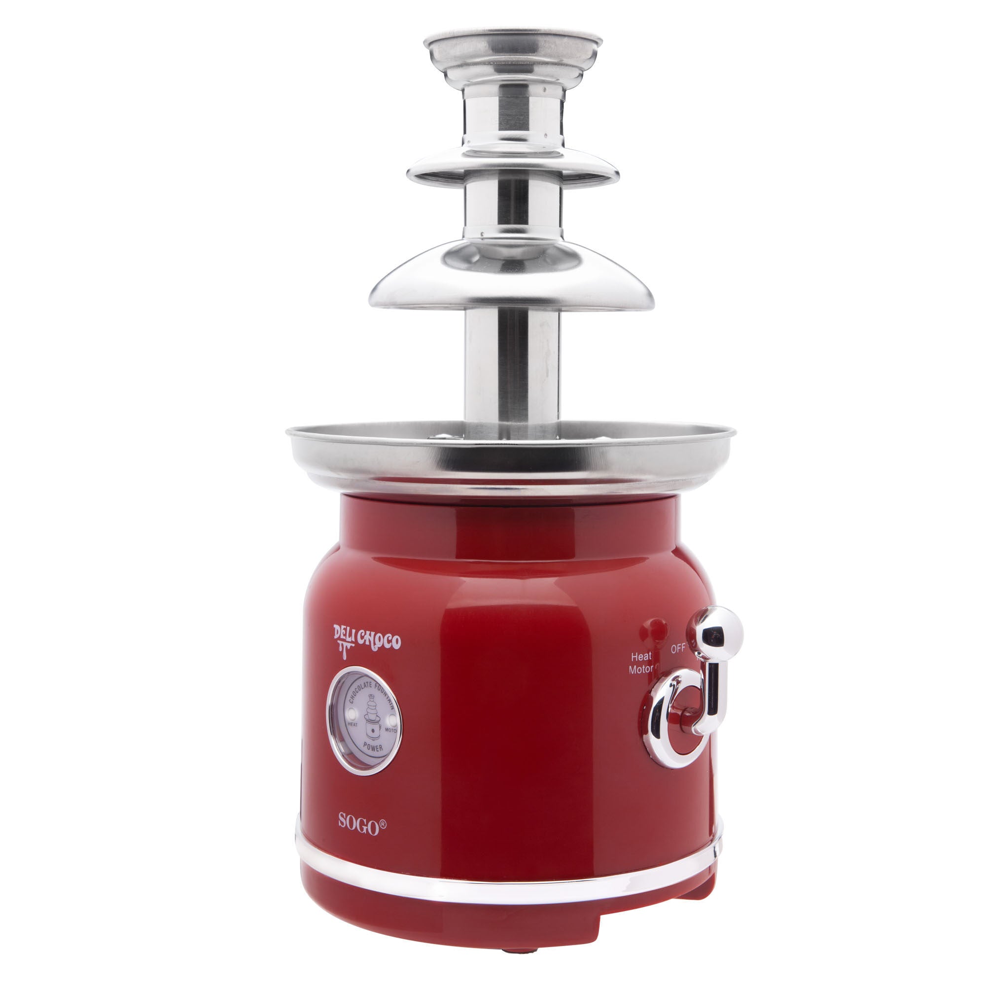 SOGO Chocolate Fountain Retro Electric – 3-Level Waterfall, Indoor & Outdoor FCH-SS-11970