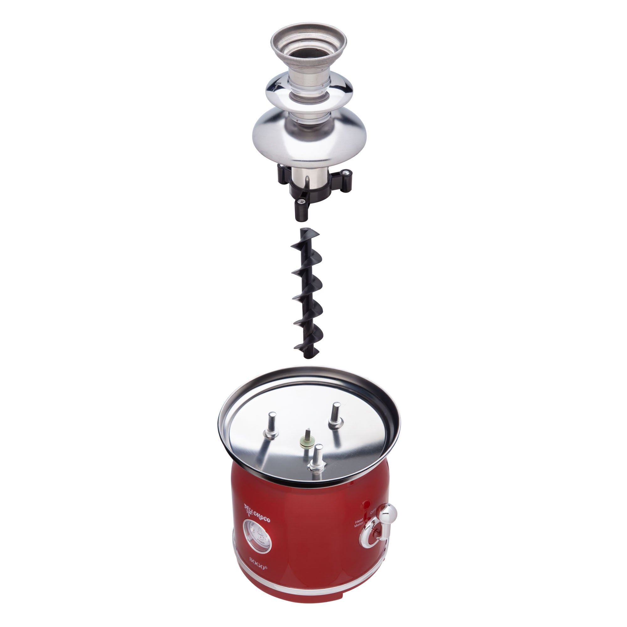 SOGO Chocolate Fountain Retro Electric – 3-Level Waterfall, Indoor & Outdoor FCH-SS-11970
