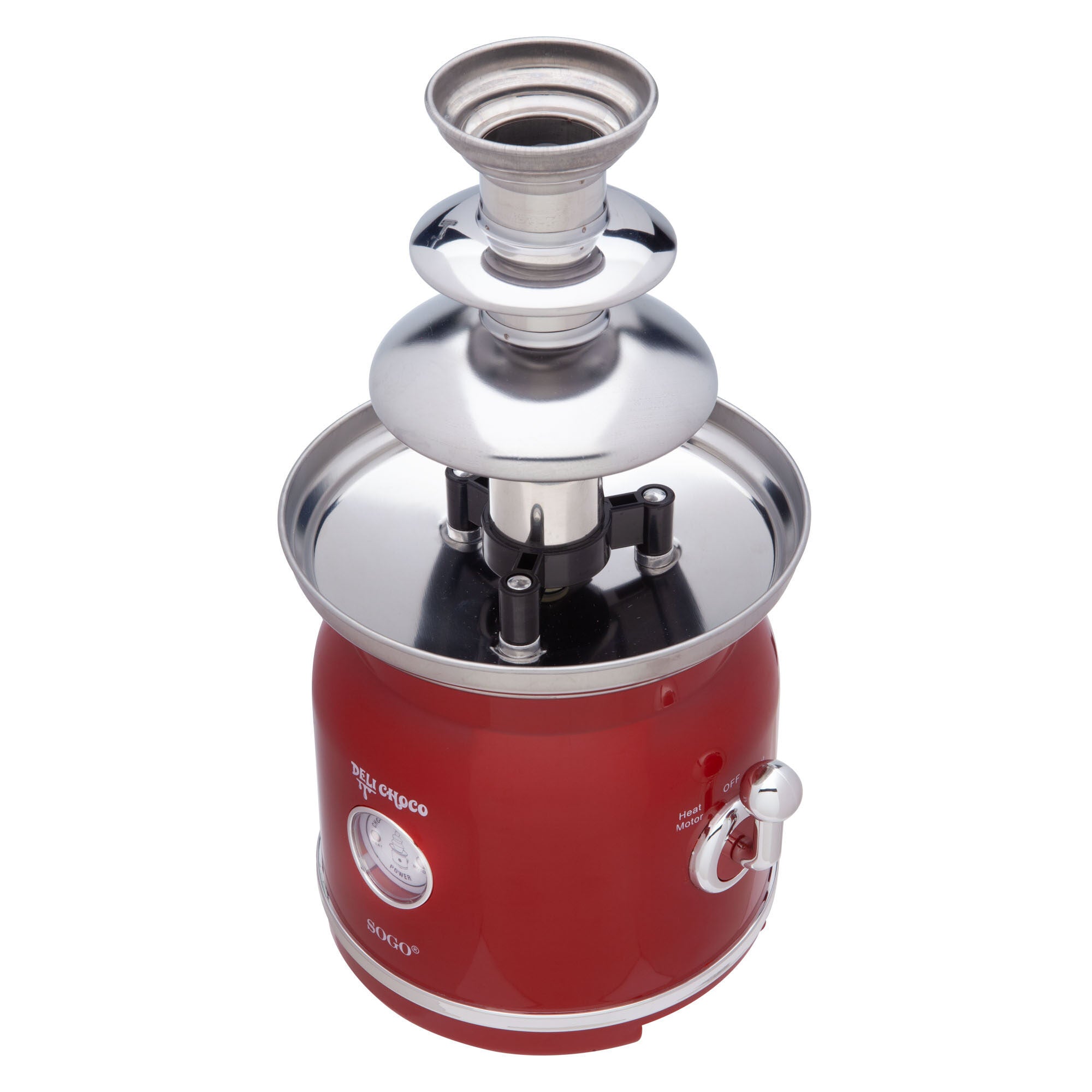SOGO Chocolate Fountain Retro Electric – 3-Level Waterfall, Indoor & Outdoor FCH-SS-11970
