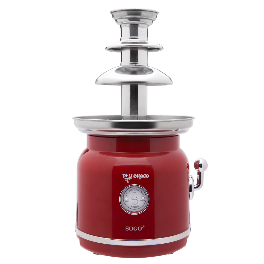 SOGO Chocolate Fountain Retro Electric – 3-Level Waterfall, Indoor & Outdoor FCH-SS-11970