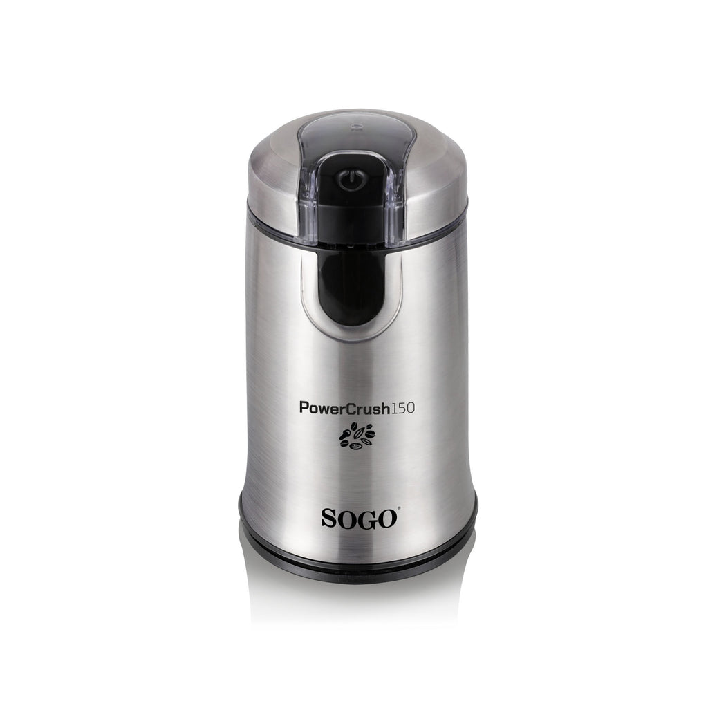 SOGO Electric Coffee & Spice Grinder PowerCrush150  – 150W, 50g, Stainless Steel – MOL-SS-5234