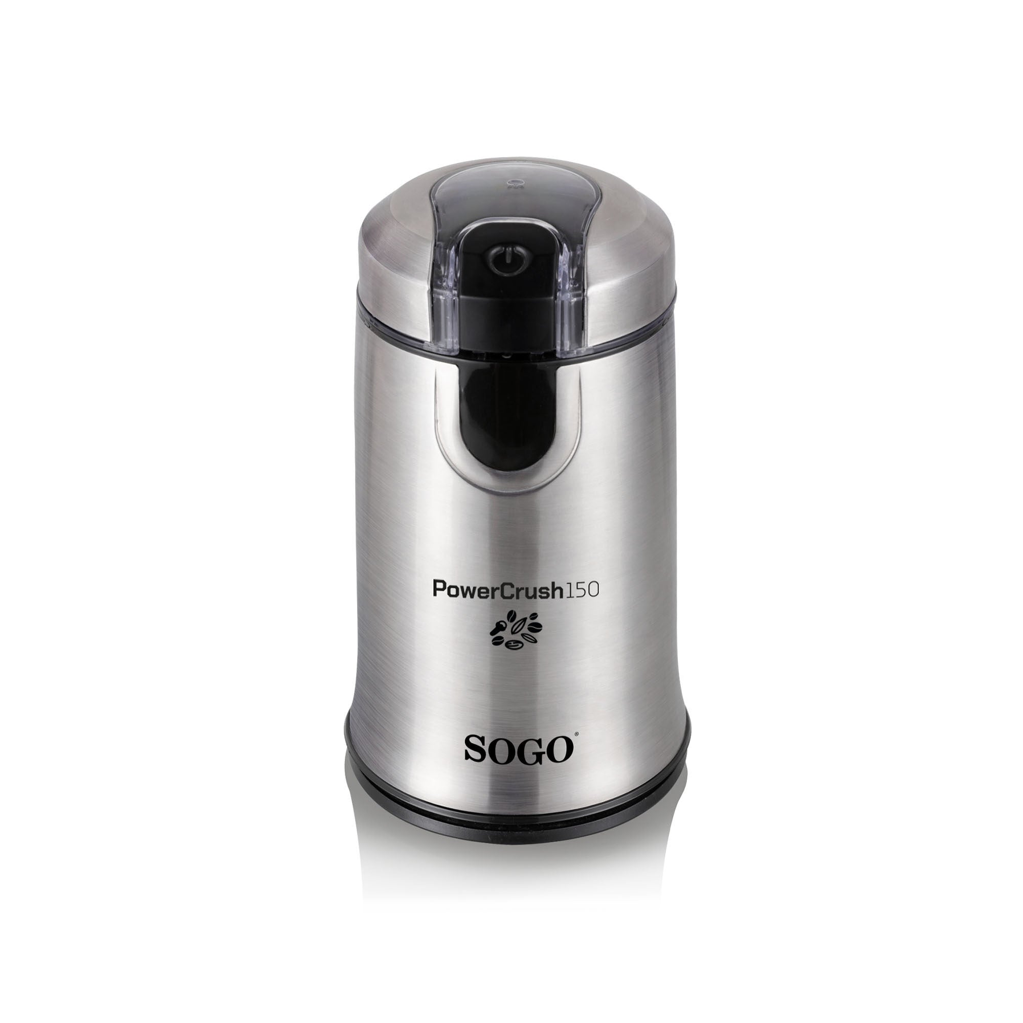 SOGO Electric Coffee & Spice Grinder PowerCrush150  – 150W, 50g, Stainless Steel – MOL-SS-5234