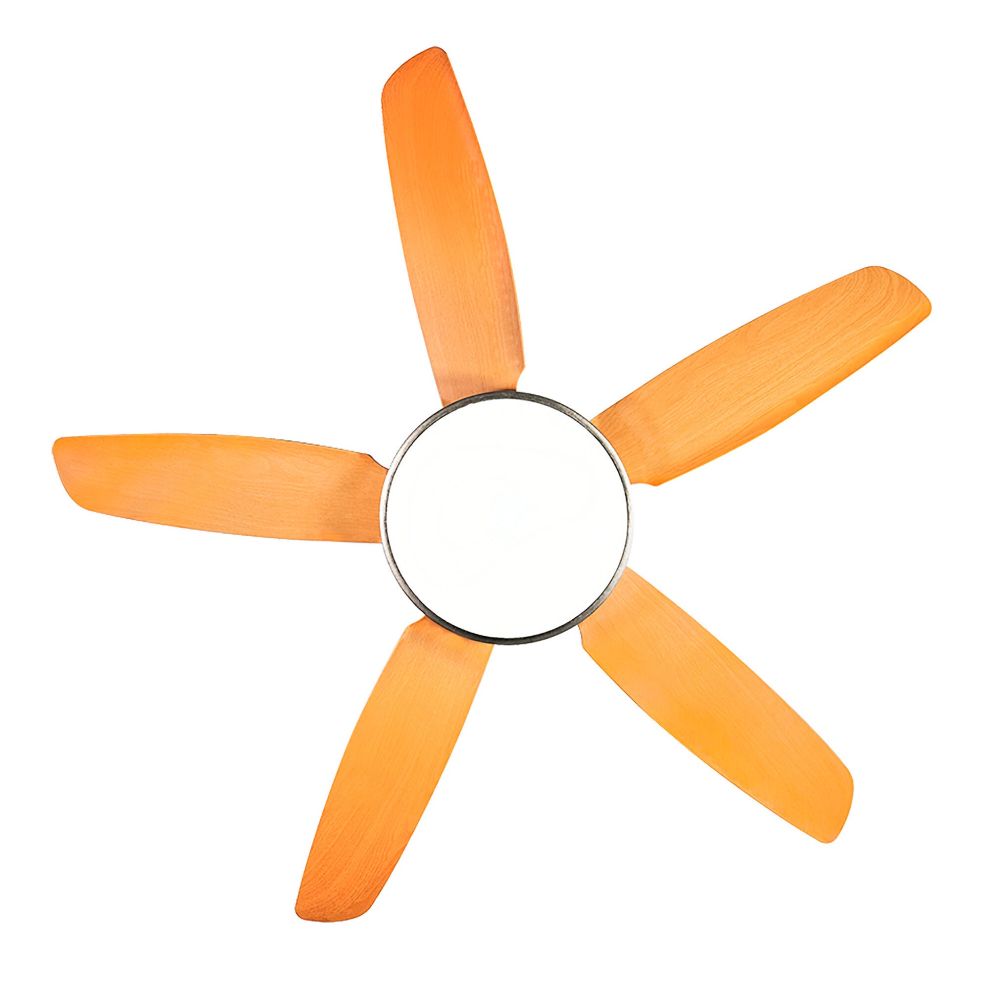 SOGO Ceiling Fan with Light – 52", 100W, 18W LED, Remote Control, Nickel – VEN-SS-21810