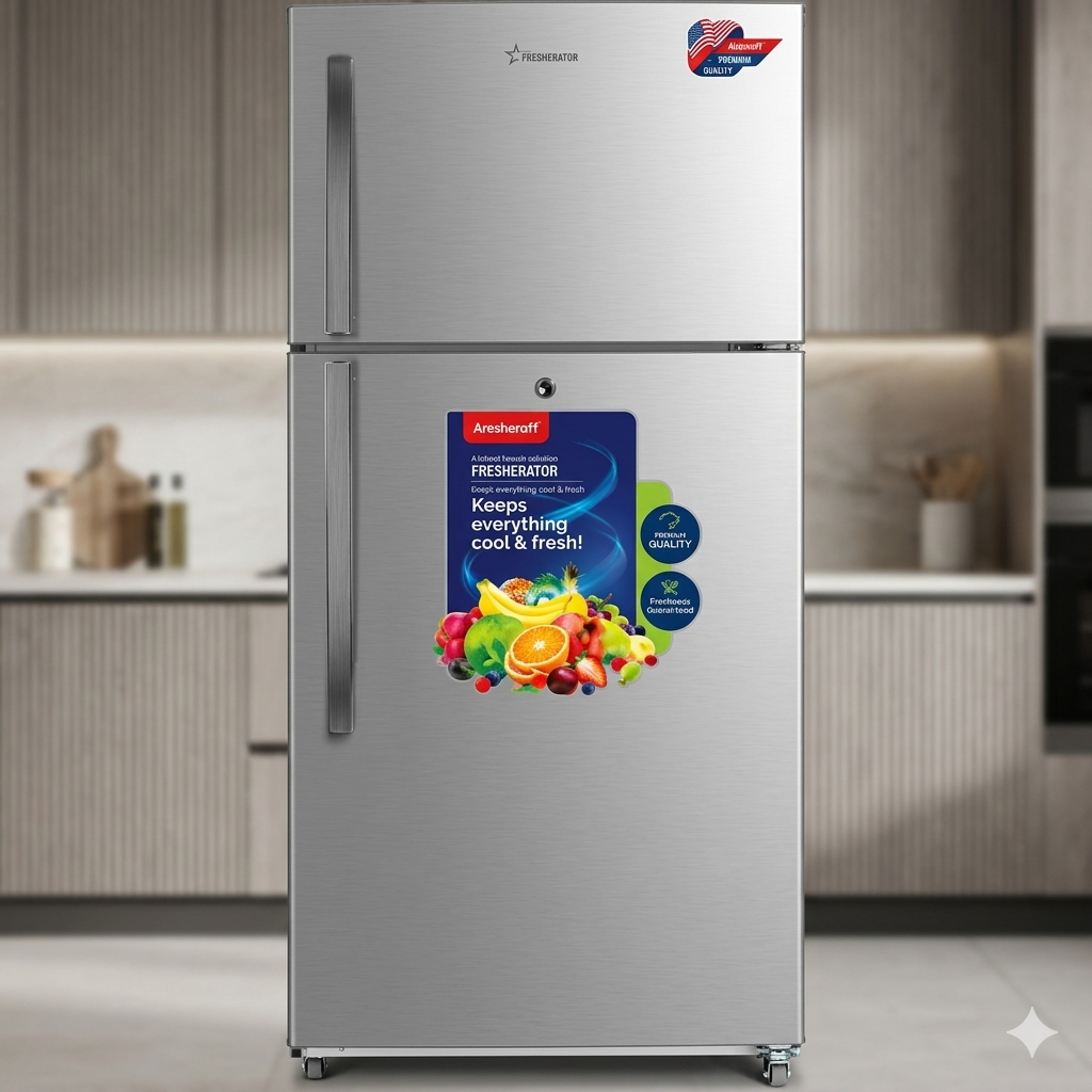 Admiral Refrigerator Top Freezer No Frost 850L – Silver, Inverter, Twist Ice Maker, ADTM85MSP