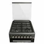 Mirage Freestanding Gas Cooker GE6060 – 4 Burners Sabaf | 60x60cm | Grey