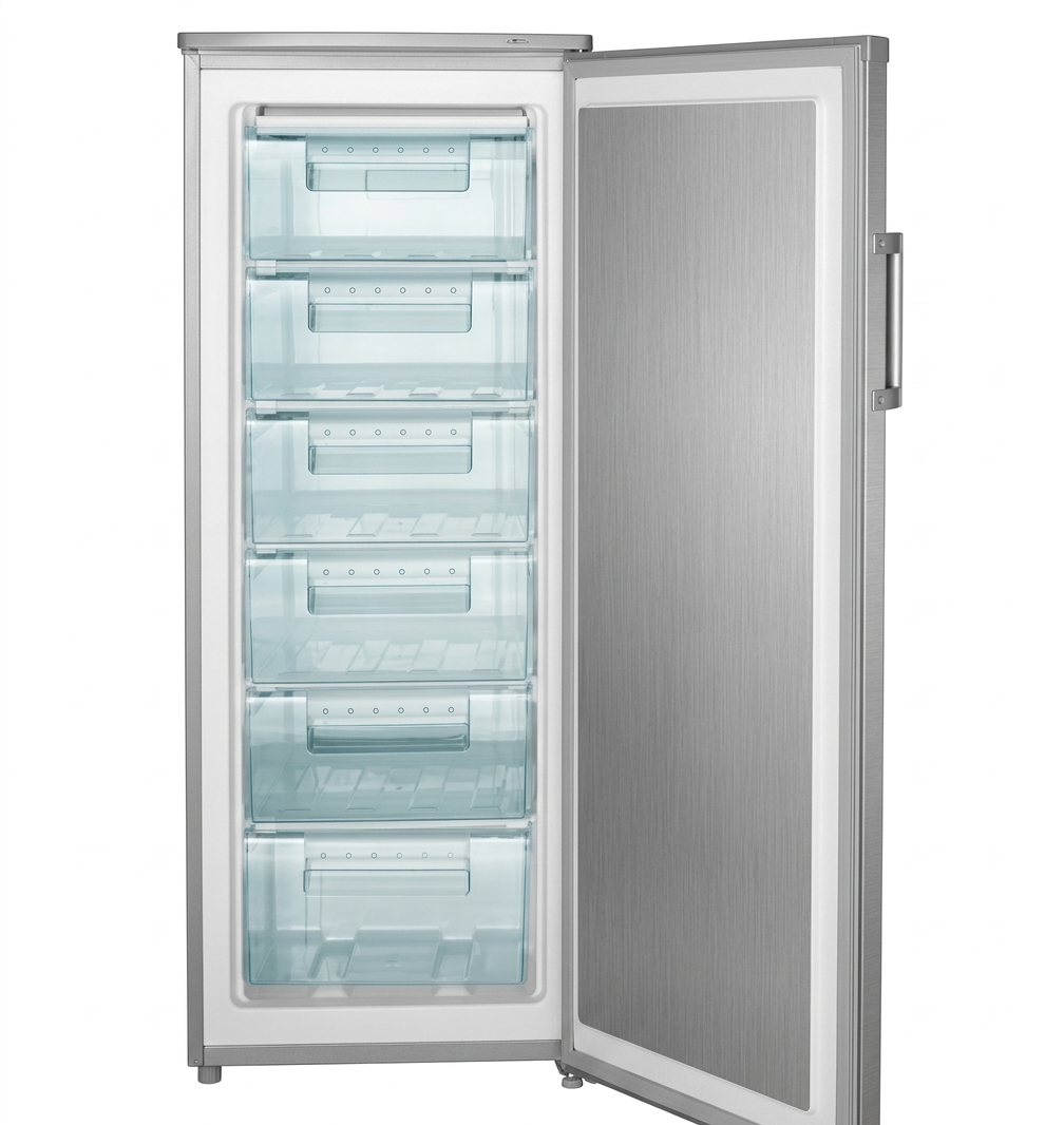 Mirage Upright Defrost Freezer Silver | MR-FZ190S