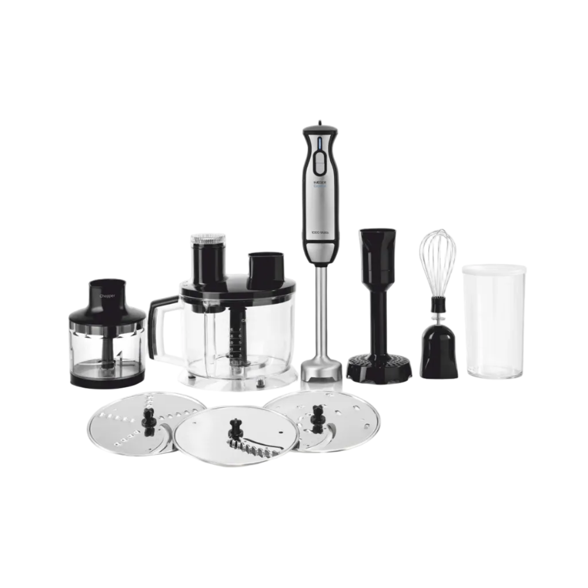 HAEGER Hand Blender Set Extreme Chopper Hand Blender – 1000W Multifunction Set | HB-10S.027A